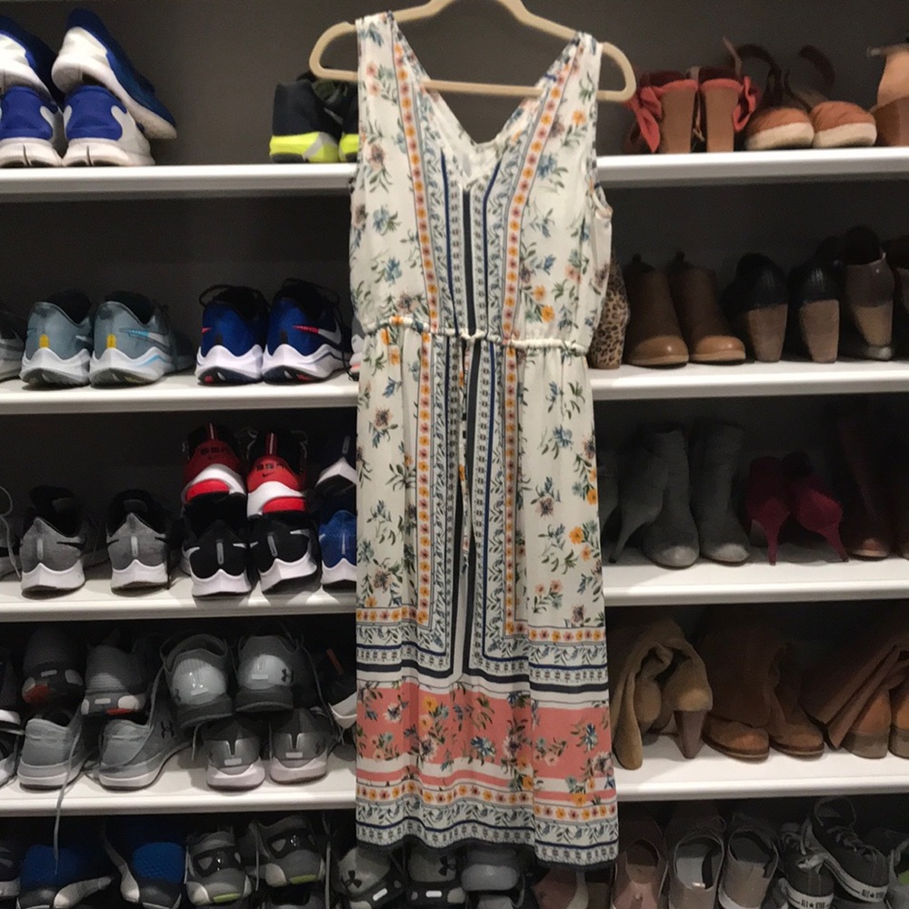 Lucky brand dress size xs, NWT. Boho midi length.